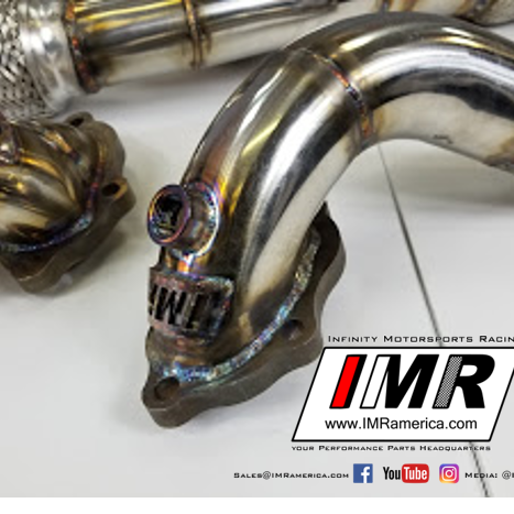 IMR Custom TD04 O2 Housing and Downpipe 3000GT and Stealth VR4