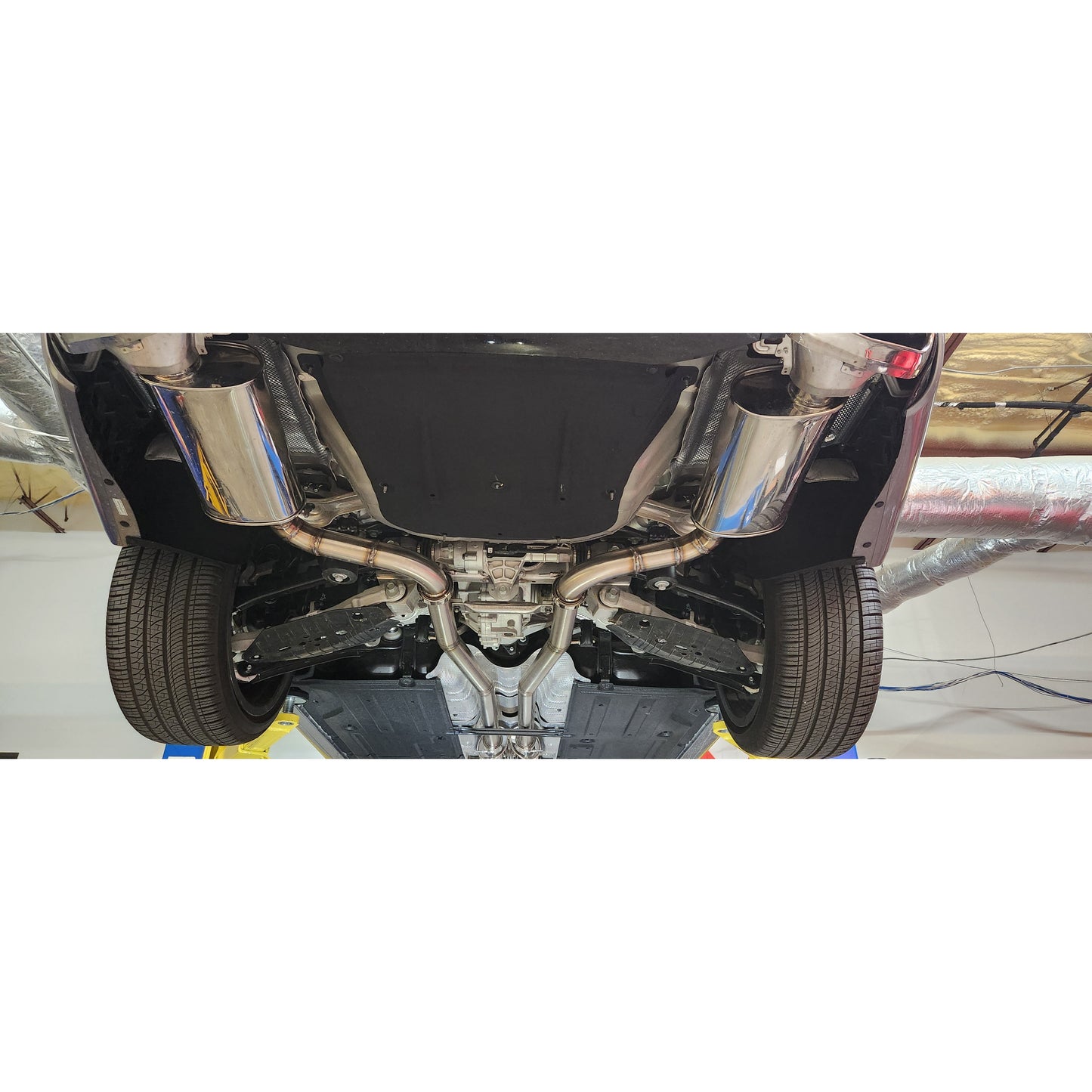 2023 G80 Secondary Downpipe and Exhaust (Premium Combined System)