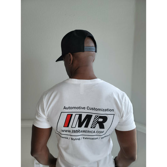 White IMR Logo T-Shirt