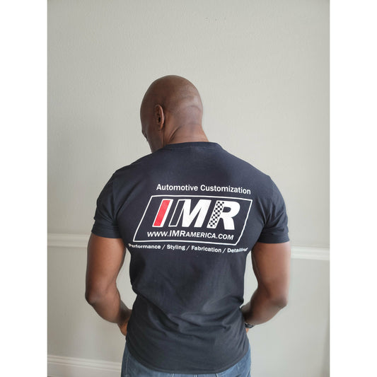 Black IMR Logo T-Shirt