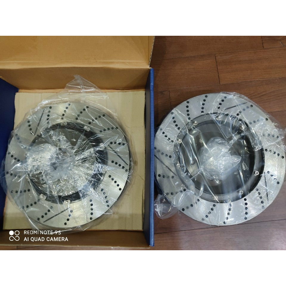 Fella 2 Piece Light Weight ( Front ) Rotor Upgrade for Kia Stinger