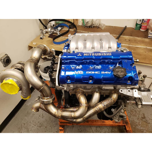 IMR 3000GT and Stealth Single Turbo Vband Manifold Kit