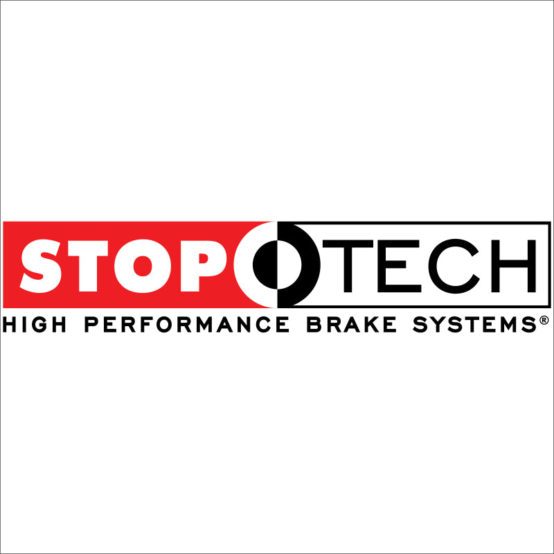 Evo X StopTech Front Axle Brake Kit (Slotted Rotors, Performance Pads and Stainless Lines)  977.46001F